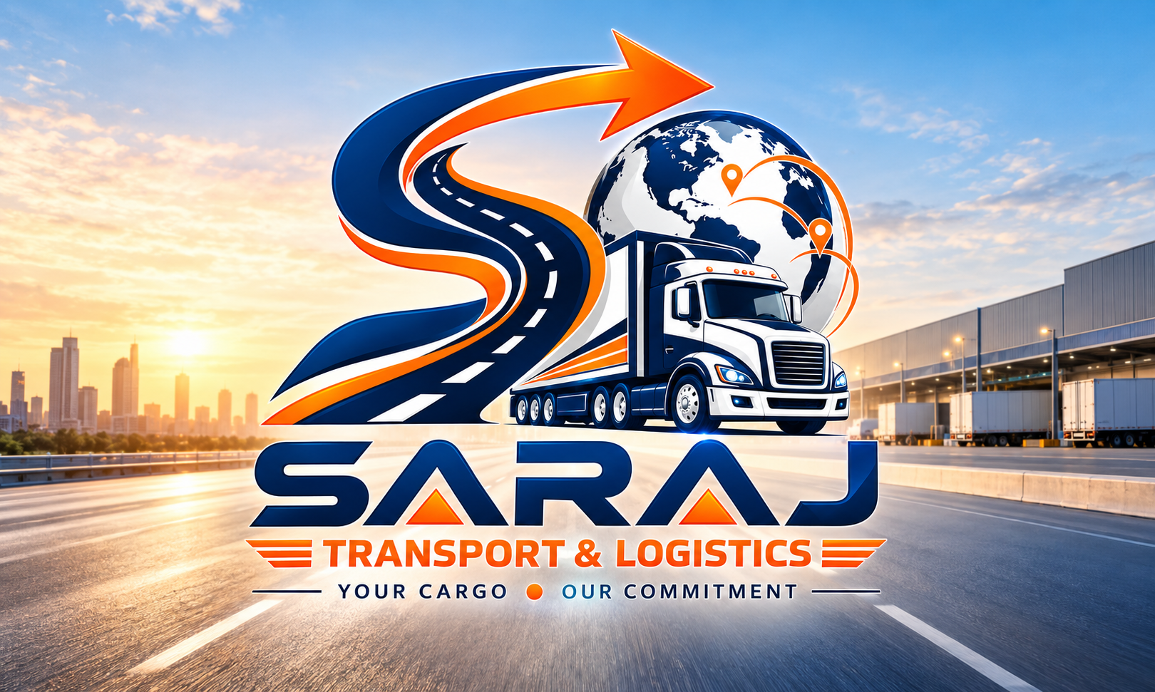 SARAJ Transport & Logistics logo
